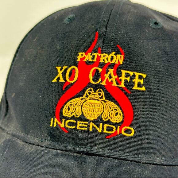 Petron XO Cafe Incendio Black Ball Cap Hat - BLACK RED YELLOW - Picture 2 of 5